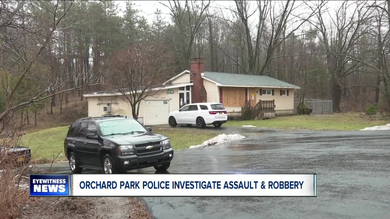 Orchard Park police investigate assault & robbery