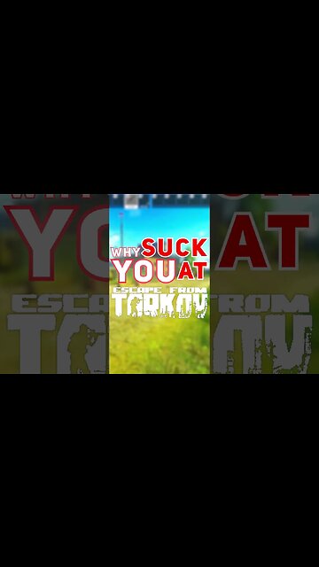 Why you suck at Escape from Tarkov#escapefromtarkov#tarkov #eft #twitch#gaming #cross2crown
