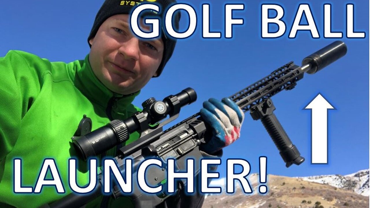 Ultimate Golf Ball Launcher!