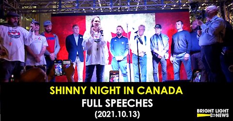 [FULL SPEECHES] SHINNY NIGHT IN CANADA - PROTEST AGAINST KIDS' HOCKEY VACCINE MANDATES