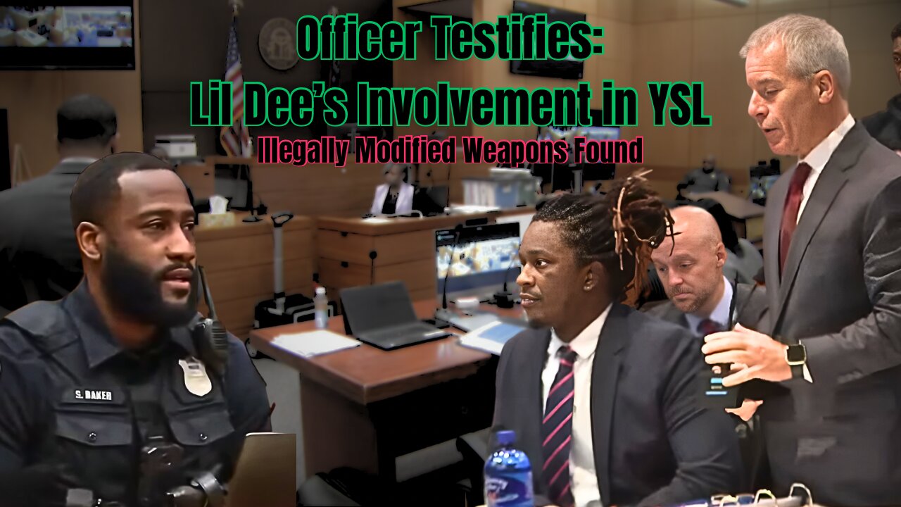 Young Thug’s YSL Rico Trial: Officer Details Lil Dee’s Arrest for Modified Gun