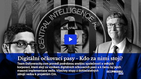 Digitální očkovací pasy - Kdo za nimi stojí?