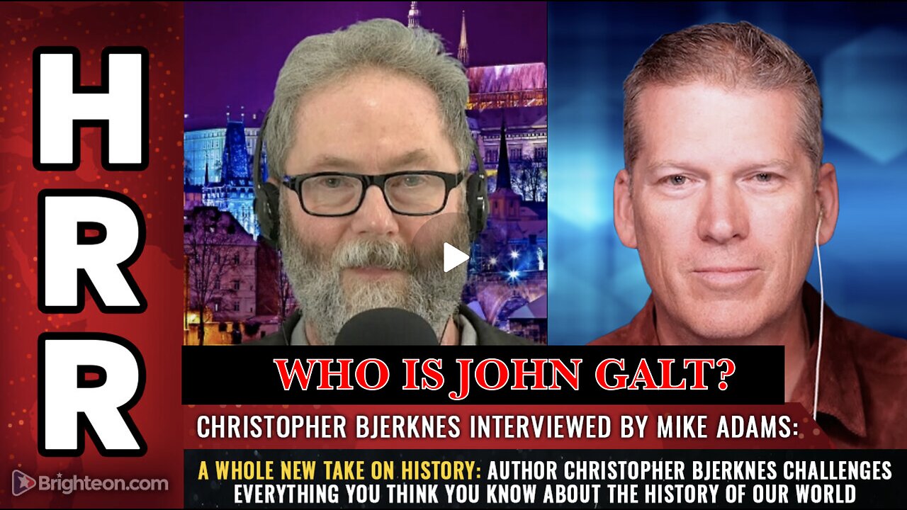 Mike Adams HEALTH RANGER W/ CHRISTOPHER BJERKNES BLOW THE LID ON HITLER & HISTORY AS WE KNOW IT.