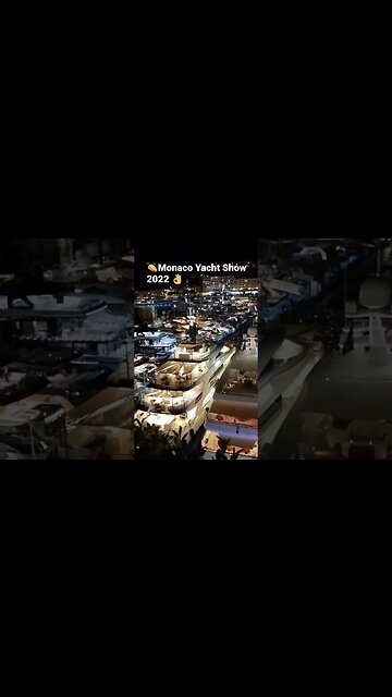 Monaco Yacht Show 2022 🥇
