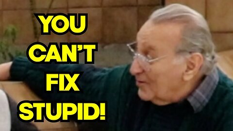 OLD MAN ROASTS HIS WIFE!