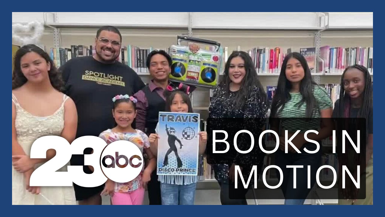 Spotlight Dance Academy performs during Books in Motion