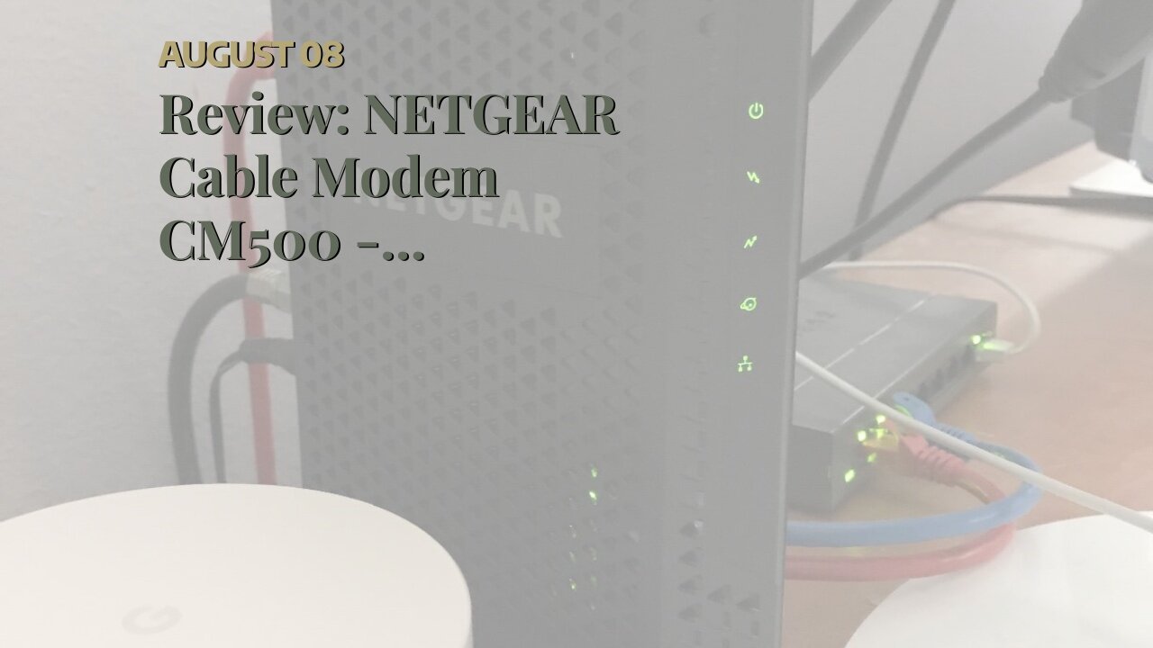 Review: NETGEAR Cable Modem CM500 - Compatible with All Cable Providers Including Xfinity by Co...