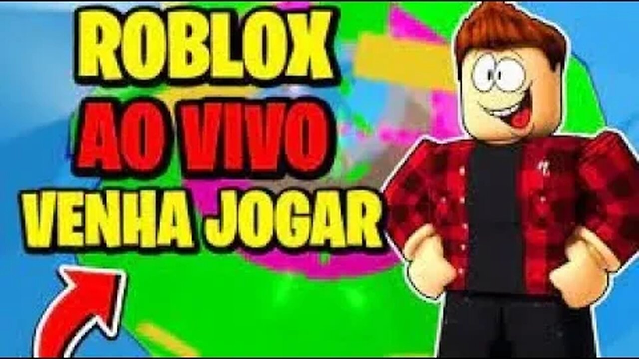 ROBLOX AO VIVO ME SEGUIR TROPA