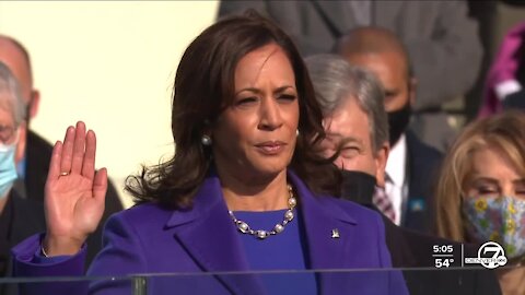 Vice President Kamala Harris achieves several historic firsts