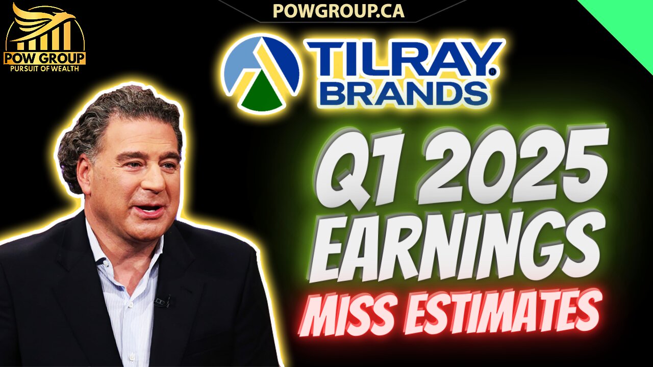 Tilray Q1 2025 Earnings Review - Misses Revenue Estimates & TLRY Stock Analysis