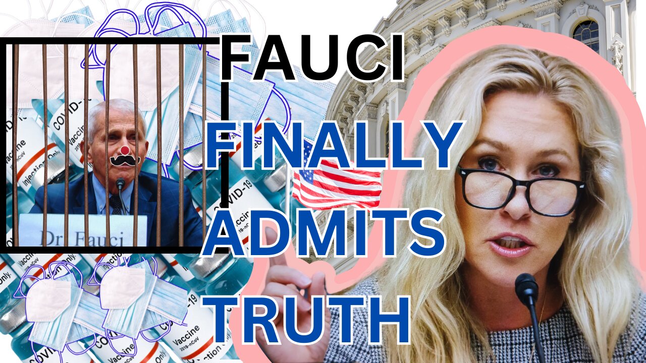 Marjorie Taylor Greene pushes Fauci to expose his lies!