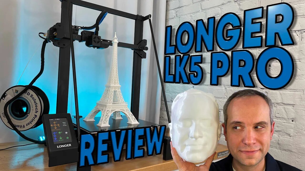 LONGER LK5 PRO. Larger 3D Printer Review