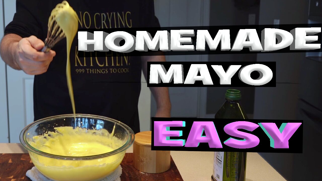 Mayonnaise Recipe No Blender