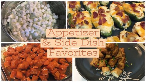 Holiday Appetizer and Side Dish Ideas!