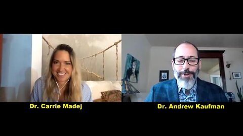 Dr.Carrie Madej with Dr.Andrew Kaufman