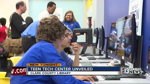 Free teen tech center unveiled