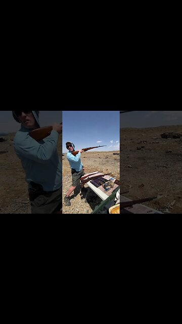 Trying to convince a New Shooter to Shoot a BIG Gun! Fail? #gun #shooting #mosin