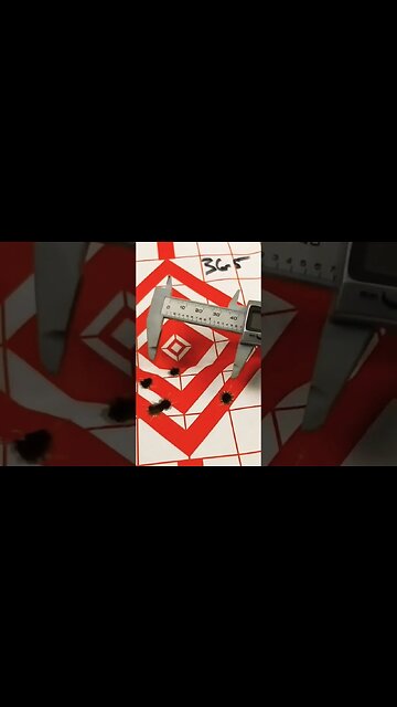 35 Remington With 36.5gr Shooters World Precision + 358200 At 50 Yards