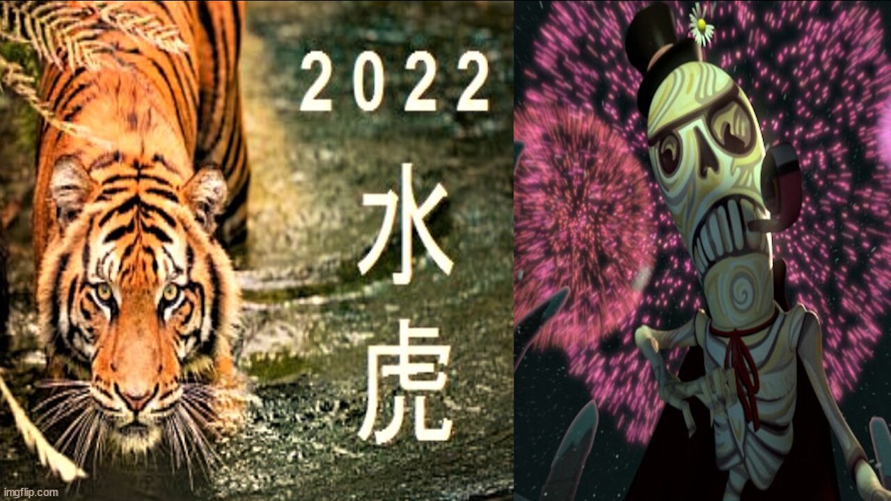 2022 - Chinese New Year - Year Of The Tiger In I Pet Goat 2