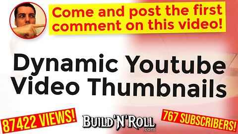 Dynamic Youtube Video Thumbnails