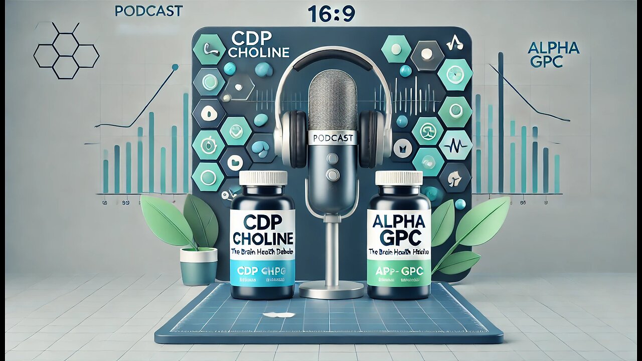 CDP Choline vs. Alpha GPC #choline #nootropics #cognition