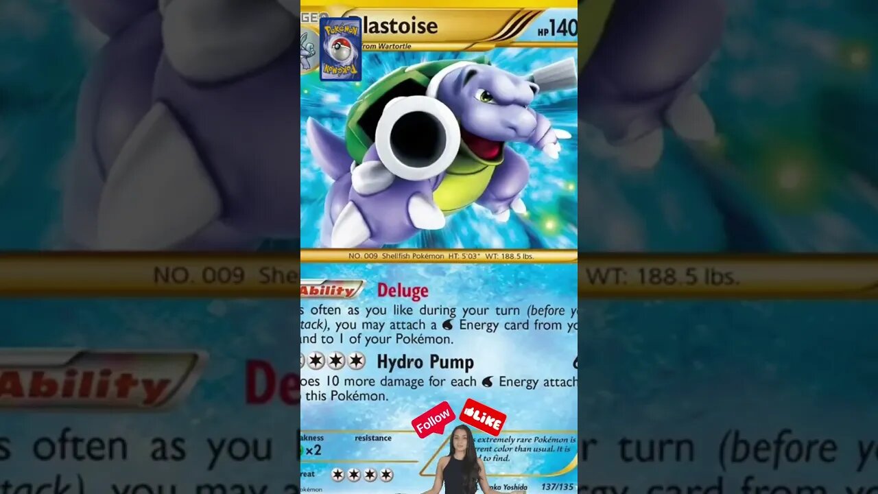 This is your card if you - Blastoise