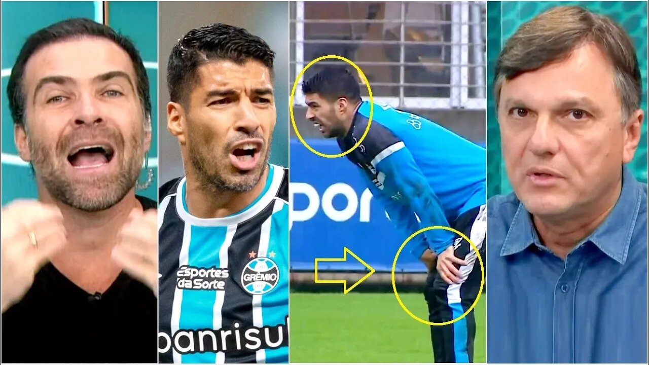 Luis Suárez VAI SE APOSENTAR? "Cara, o que eu ACHO MUITO COVARDE é..." VEJA DEBATE sobre o Grêmio!