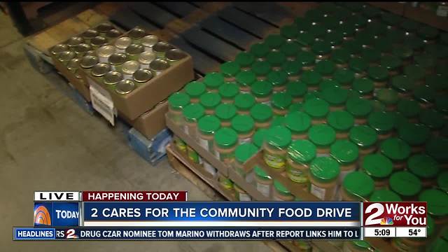 Donate your nonperishable items to Food Bank on Wednesday