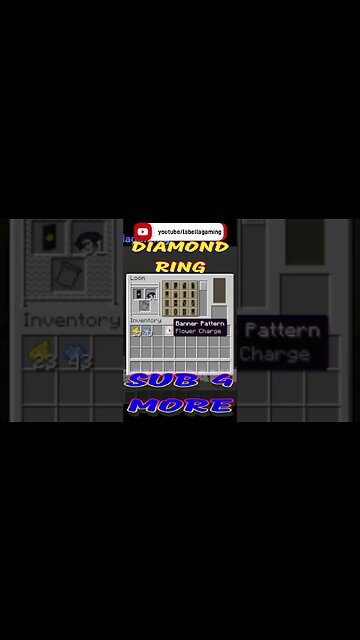 Diamond Ring Banner | Minecraft