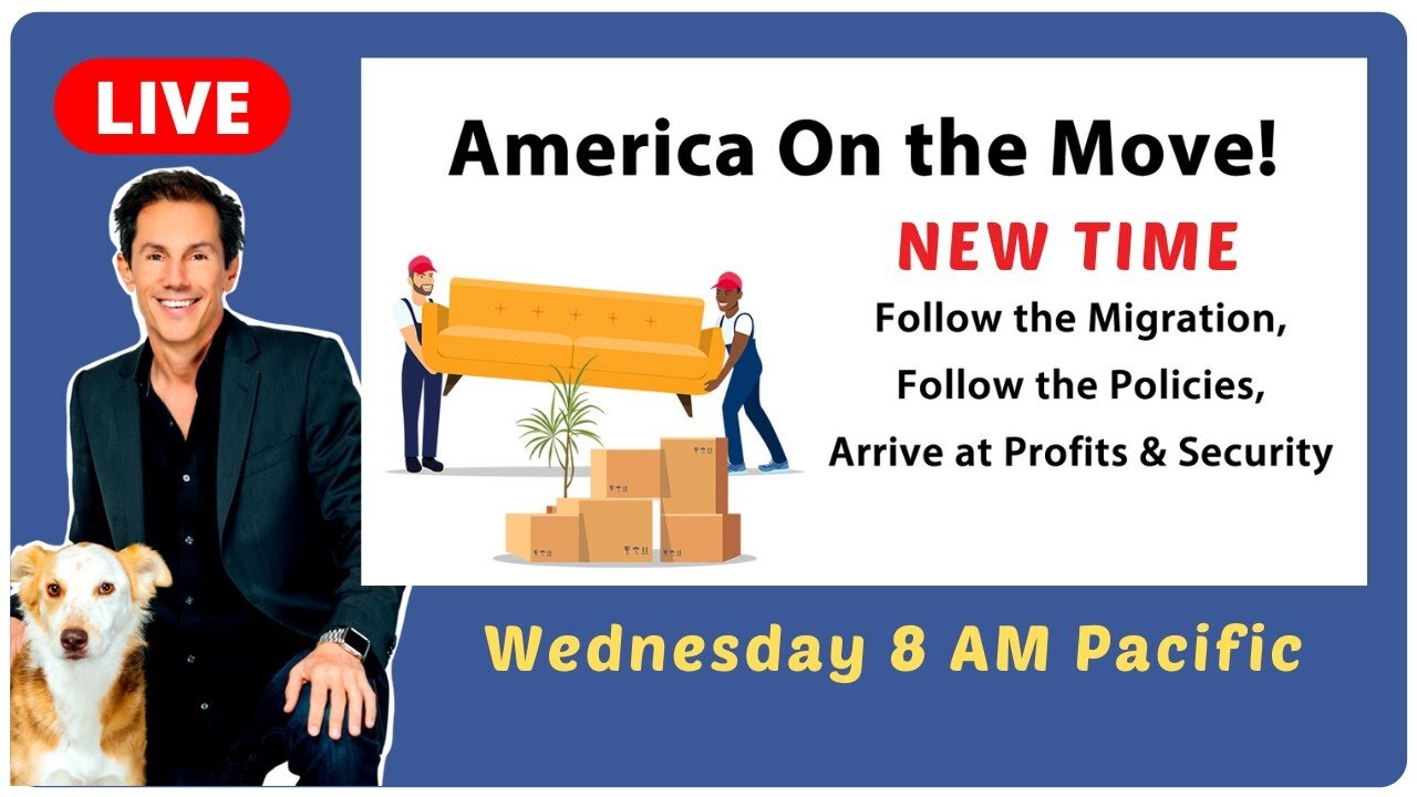 NEW TIME - Wealth Transfer, Don't Miss Out! America On The Move