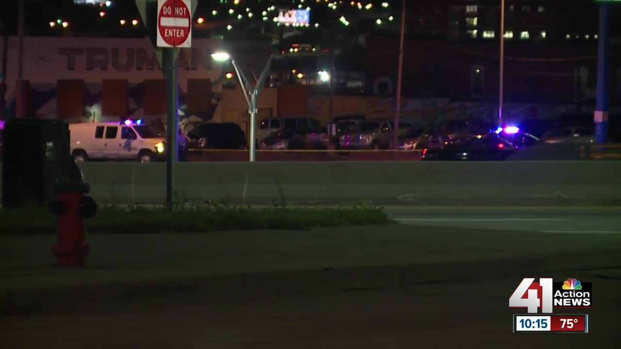 Three people in custody after shots fired at KCPD officer