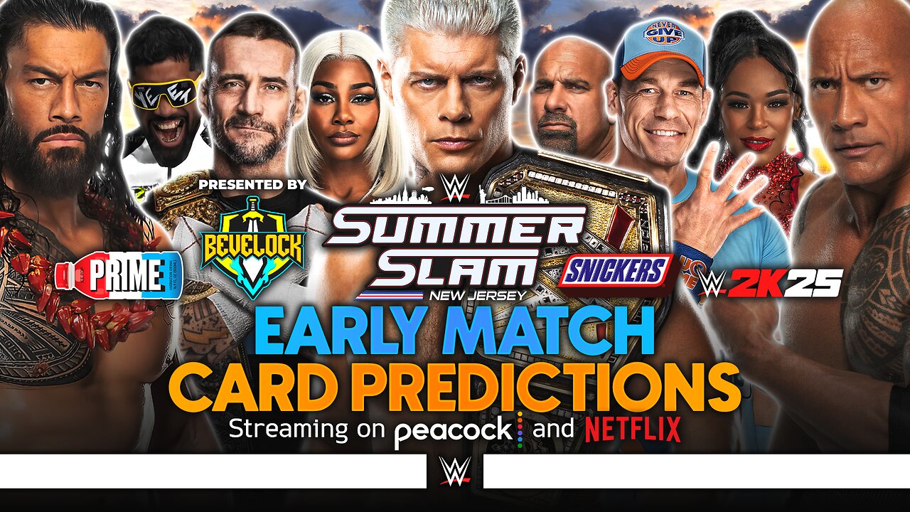 WWE SummerSlam 2025 - Match Card Predictions | Bevelock