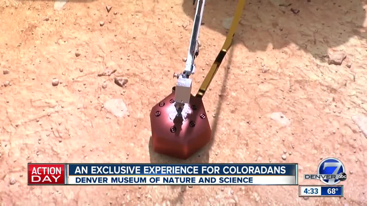 Replica Insight Mars Lander in Denver