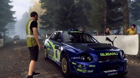 DiRT Rally 2 - Impreza Turbo Hops Through Iso Oksjarvi