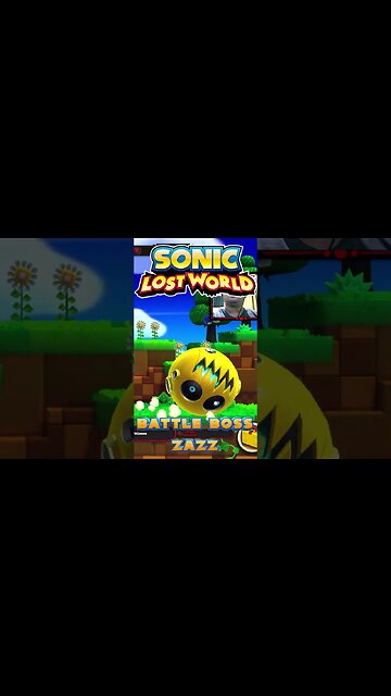 SONIC LOST WORLD: ZAZZ BATTLE BOSS #shorts