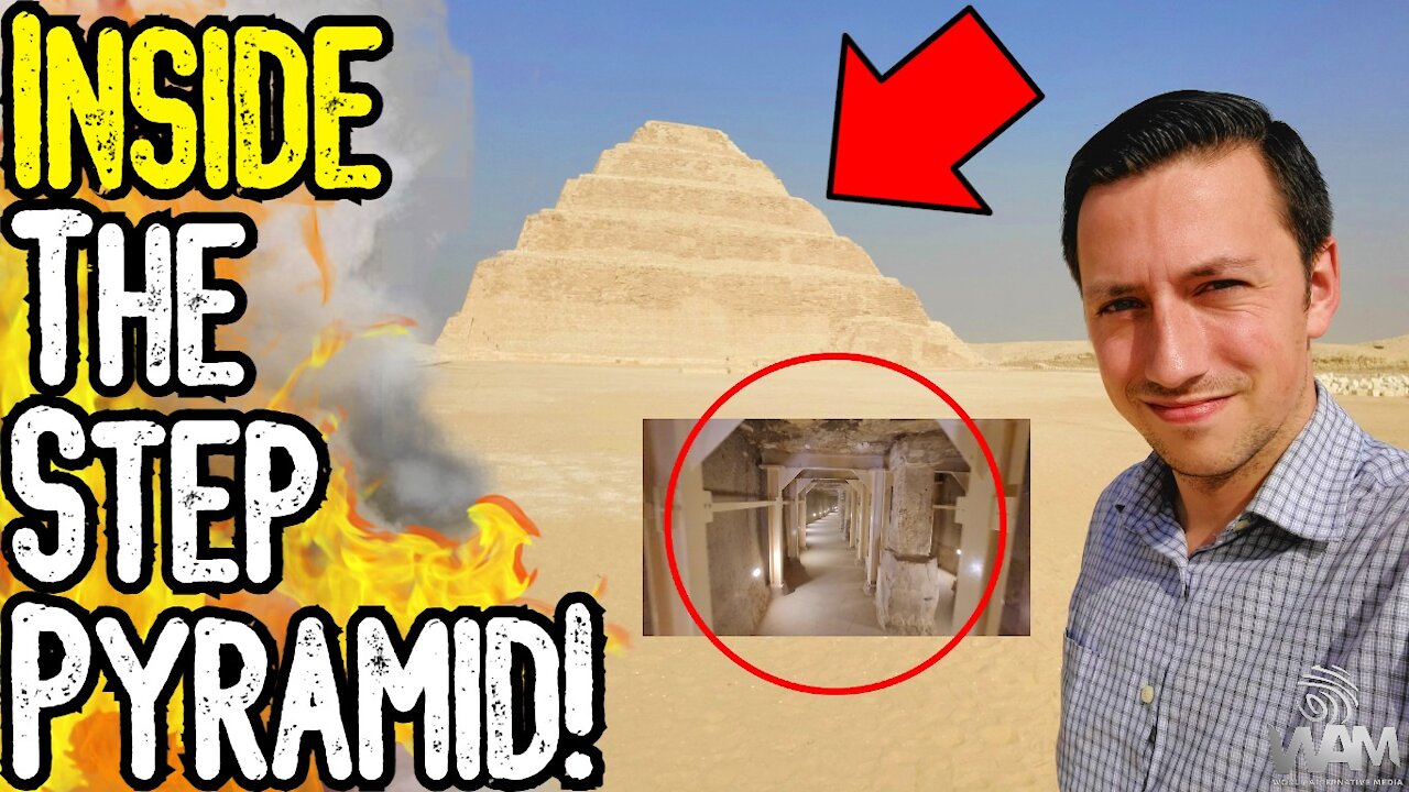 INSIDE The Step Pyramid Of Saqqara! - Mysterious UNDERGROUND CITY At Djoser, Egypt