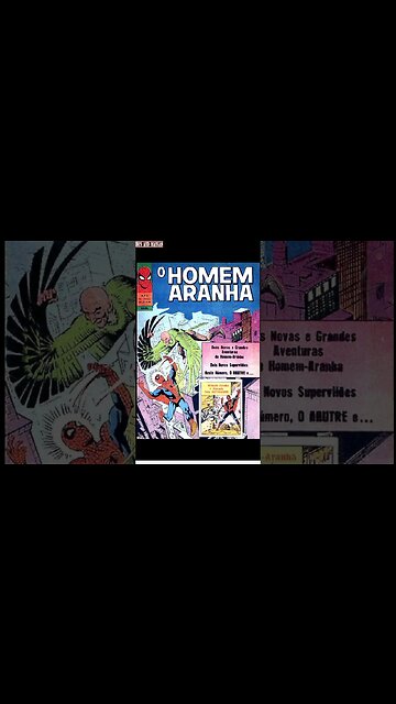 Homem Aranha - Nº 01, 02, 03, 04, 05 (Capas) (1ª Série) (1969)