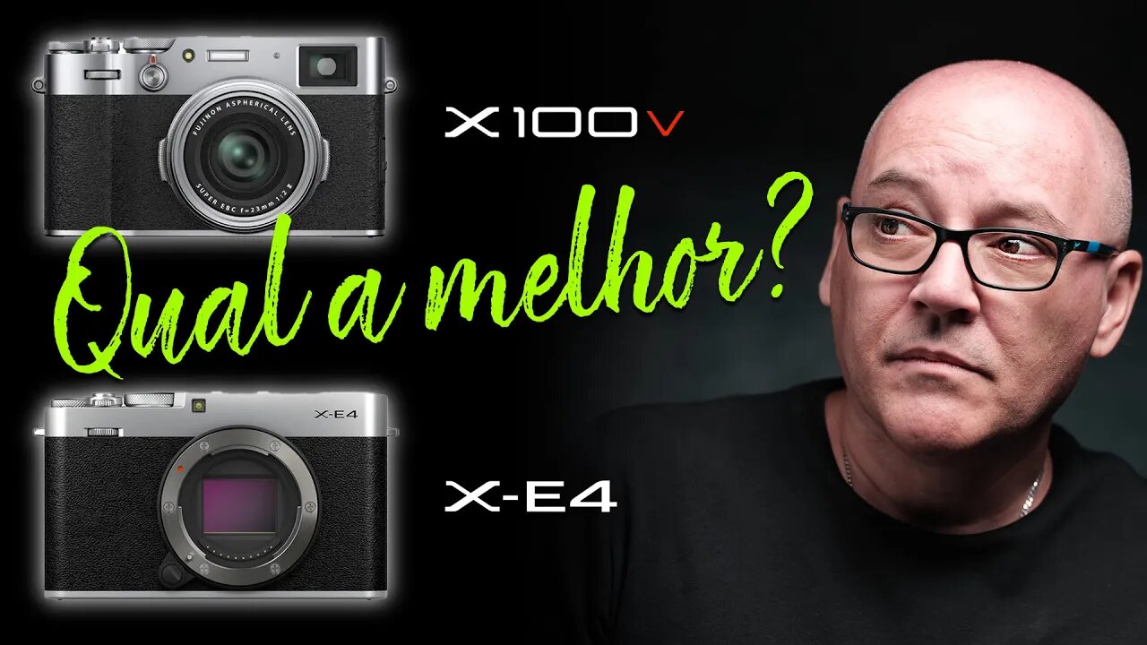 FUJIFILM X100V ou FUJIFILM X-E4, QUAL A MELHOR? [🎬 Cortes]