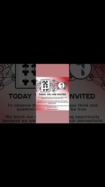 Open To New Possibilities - 9 Of Clubs