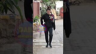 Soha Ali Khan Spotted In Bandra During Morning Walk