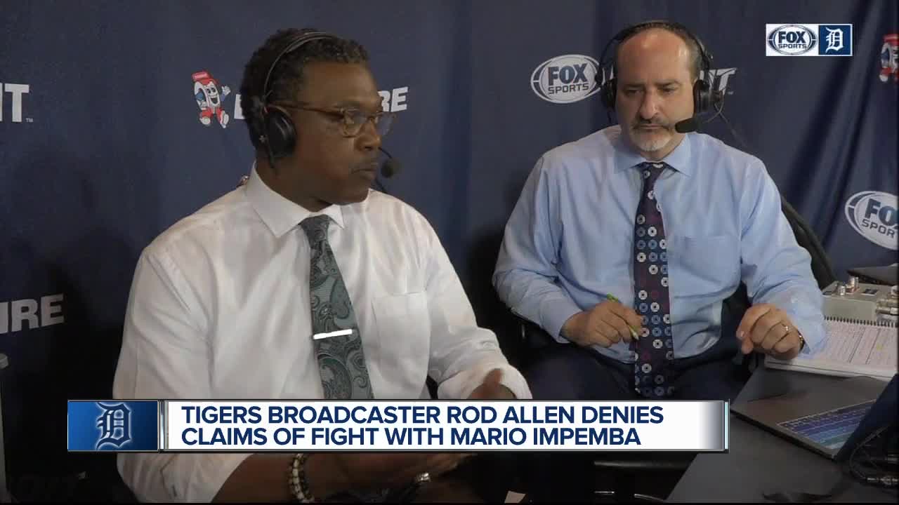 Rod Allen's agents denies Tiger's broadcasters were in a 'fight' following game