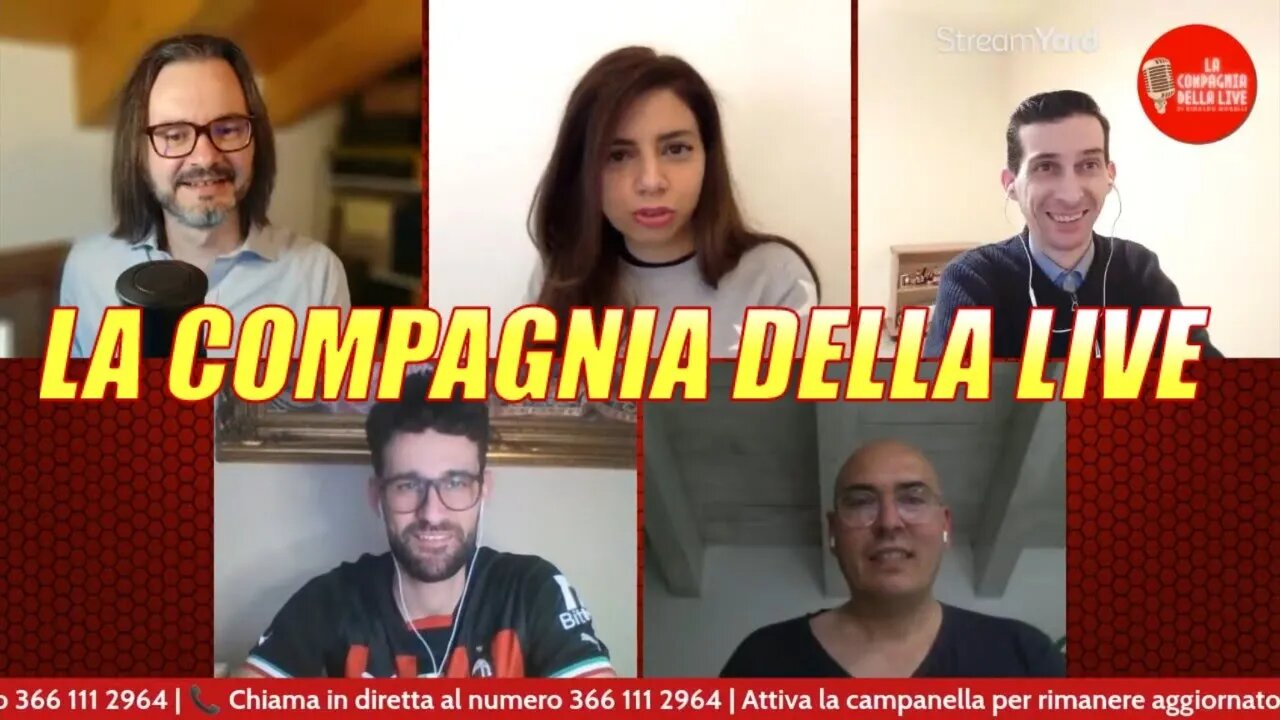 🔴 NAPOLI-MILAN 1-1, Leao+Giroud+Pioli=Semifinale | La Compagnia della Live #167 19.04.2023