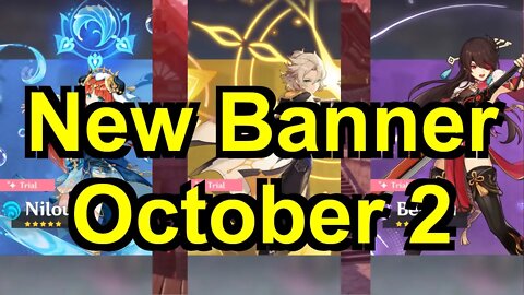 Genshin Impact - New Banner | October 2