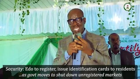 Security: Edo to register, issue identification cards to residents