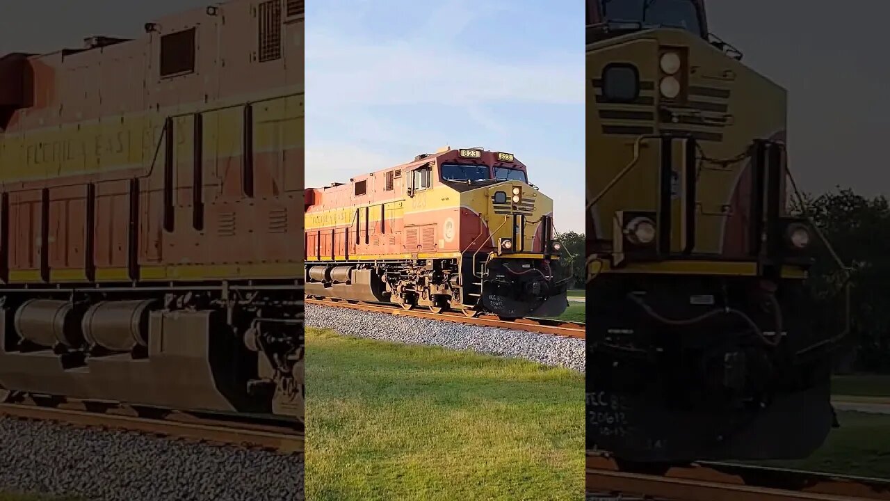 Florida East Coast Railway FEC-107 at Daytona Beach Golf Club July 2 2023 #railfanrob #fec107