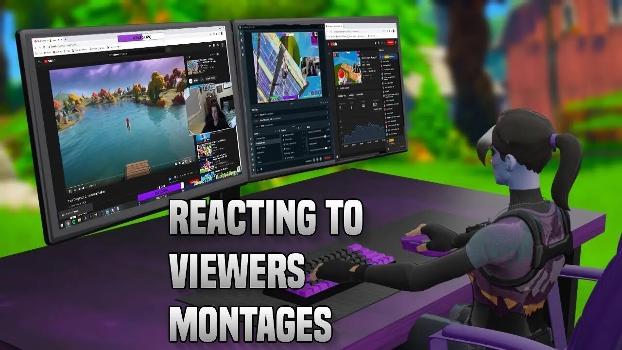 Reacting To Fortnite Montages (Live)