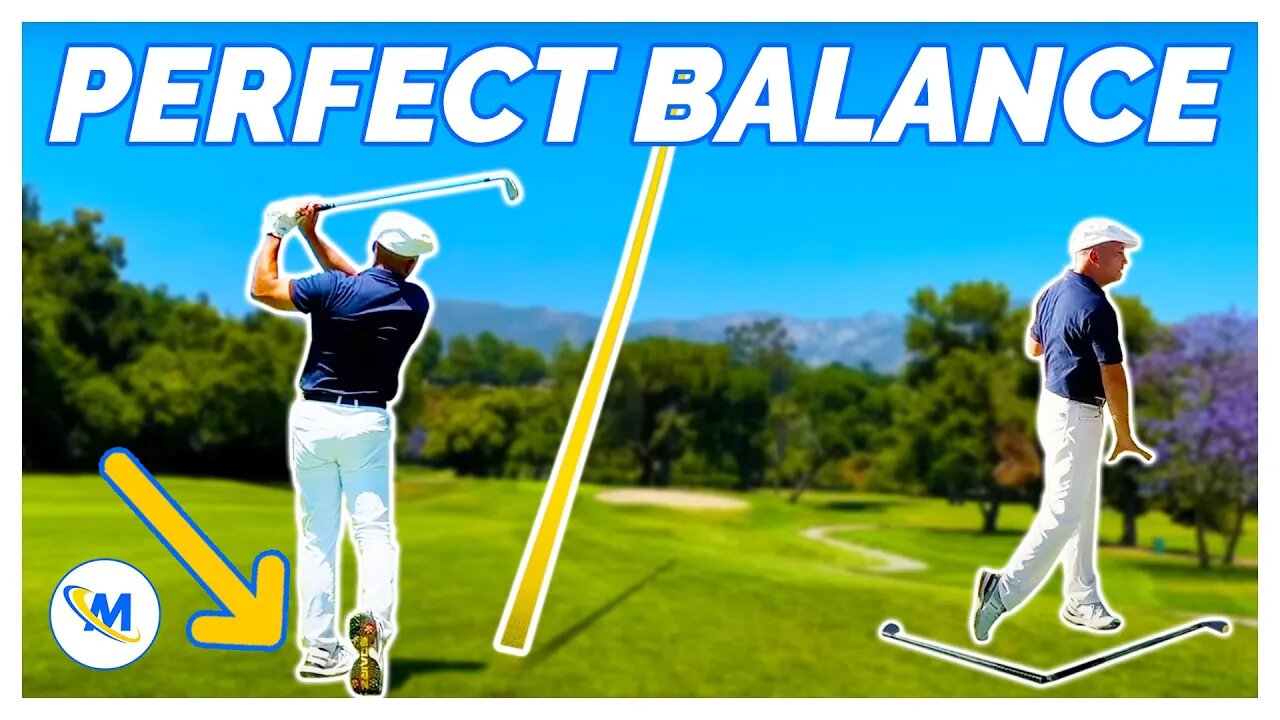 Learn The SECRET For Perfect Balance In The Golf Swing!