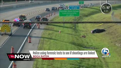 Police using forensic tests to see if shootings are linked