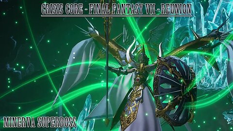 Crisis Core FINAL FANTASY VII Reunion Super Boss Minerva (PS5)