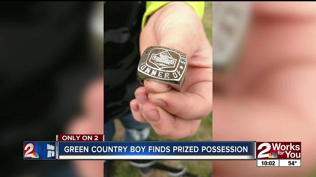 9-year-old Kellyville boy finds a stranger's most precious keepsake in an unlikely place